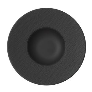 Farfurie paste MANUFACTURE ROCK, negru, 28 cm