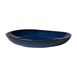Bol plat LAVE BLEU, 28x27x4,3 cm, ceramica