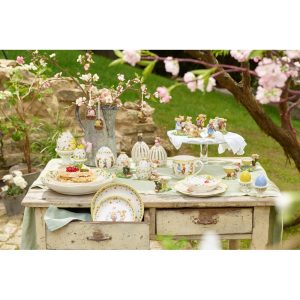 Farfurie ceasca cafea sau ceai SPRING AWAKENING