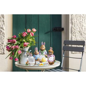 Suport lumanare tip pastila BUNNY TALES, 9x16 cm