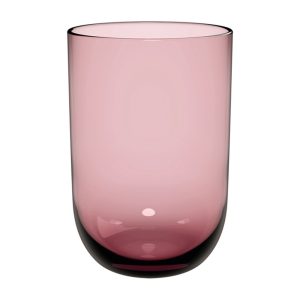 Set 2 pahare longdrink LIKE, plamaniu, 385 ml