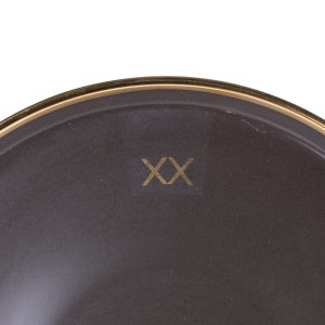 Farfurie GOLD TOUCH, 24,2 cm, portelan