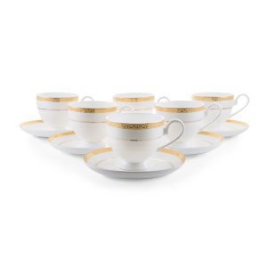 Set 6 cesti cu farfurii QUEENLY