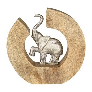 Decoratiune elefant ARBOR, 26x6x26 cm