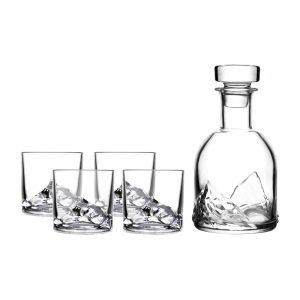 Set decantor cu 4 pahare Everest TRAIL