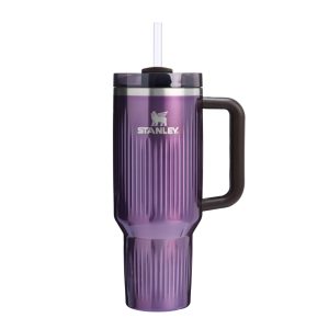 Cana termo cu pai STANLEY  1,18 L mov metalizat