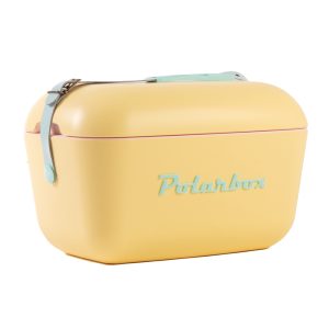 Cutie frigorifica POLARBOX galben cu albastru,20 L
