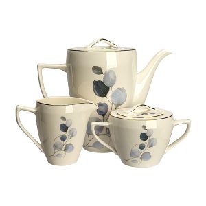 Set ceai 3 bucati AMARIS, portelan englezesc