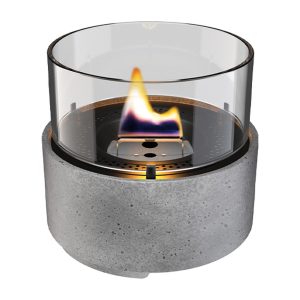 Lumanare ambientala M TENDERFLAME gri