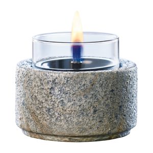 Lumanare ambientala S TENDERFLAME gri slate