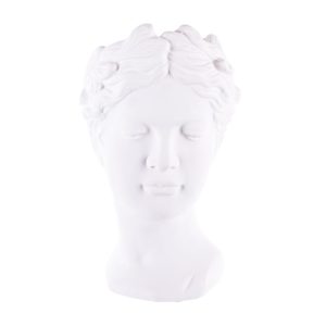 Vaza VENUS, 15x25 cm, portelan, alb