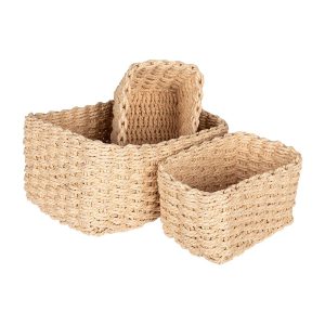 Set 3 cosuri CARLA, sfoara de hartie