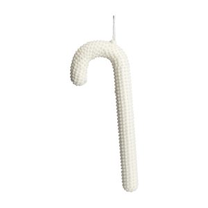 Decoratiune de agatat baston de zahar L WHITE XMAS