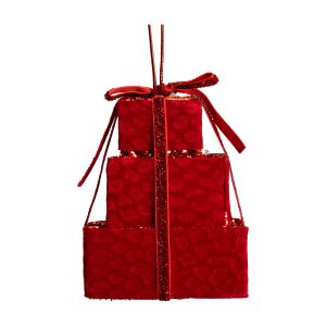 Decoratiune de agatat cadouri ILEX WREATH,8x4 cm