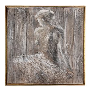 Tablou MUZA, 60x60 cm