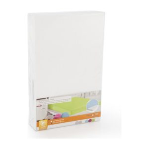 Husa de pat cu elastic alb, 140x200 cm