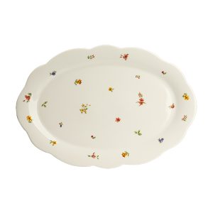 Platou oval LITTLE FLOWERS, 35.5 cm