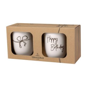 Set 2 cani HAPPY BIRTHDAY, 290 ml