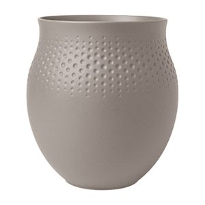 Vaza M MANUFACTURE COLLIER, nisip, 16,5x17,9 cm