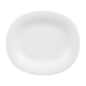 Farfurie ovala NEW COTTAGE BASIC, 23x19 cm, alb