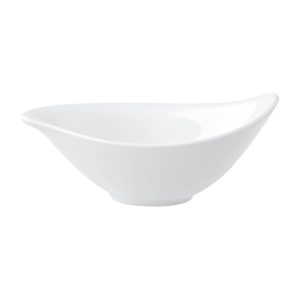 Bol NEW COTTAGE SPECIAL SERVE SALAD, 12x8 cm, alb