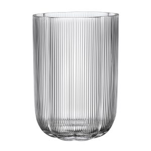 Vaza M FLEUR, 22 cm, transparent