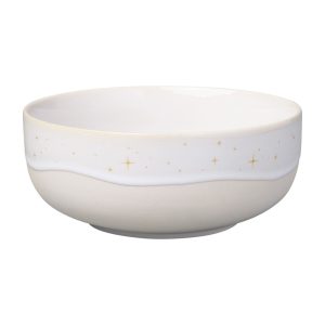 Bol WINTER GLOW, 15 cm, alb