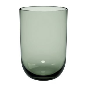 Set 2 pahare longdrink LIKE, verde, 385 ml