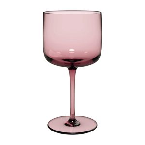 Set 2 pahare vin LIKE, plamaniu, 270 ml