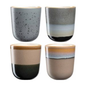 Set 4 cani ROMA, 330 ml, ceramica