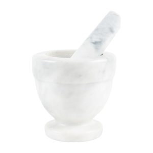 Mojar cu pistil GREYCO, 10,5 cm, marmura