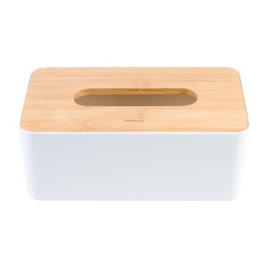 Cutie servetele SUPREME, 23x13x9 cm, alb