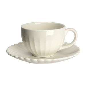 Ceasca cu farfurie SERENE, 200 ml