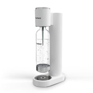 Aparat pentru bauturi carbogazoase SODAPOP alb