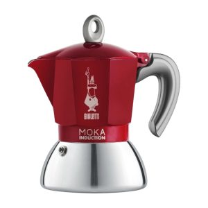 Espressor pentru 4 persoane BIALETTI MOKA rosu