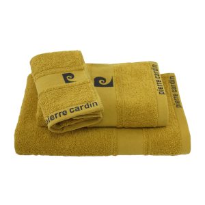 Set 3 prosoape Pierre Cardin RIVIERA, mustar