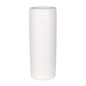Vaza L PURE, 7x26 cm, portelan