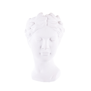 Vaza VENUS, 15x25 cm, portelan, alb