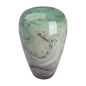Vaza AZURIA turcoaz, 20x32 cm