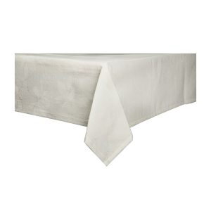 Fata de masa alb FLORAL 150x180 cm