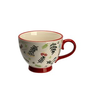 Cana HERBAL rosu, 14,5 cm