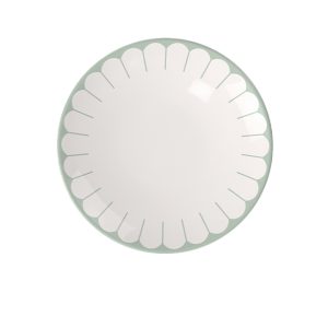 Farfurie desert FLEUR, 21.2 cm, verde