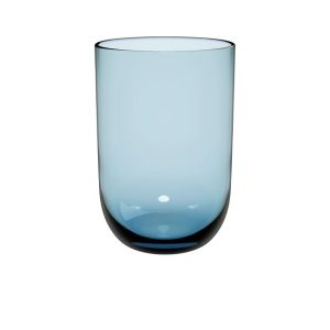 Set 2 pahare LIKE, albastru, 385 ml