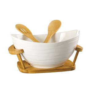 Bol salata LAILA 33x23,5x15 cm, 2500ml, cu suport