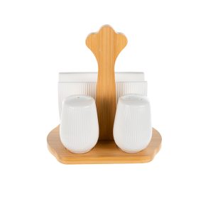 Set solnita si pipernita WAVE, 16x11x17 cm