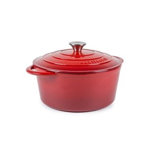 Oala din fonta ENJOY COOKING, 26x12 cm, rosu
