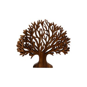 Decoratiune copac WOODEN DECOR, 4x30x27 cm