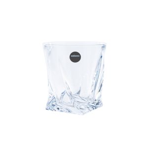 Pahar whisky QUADRO, 340 ml, sticla cristalina