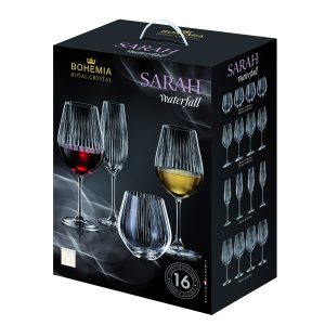 Set 12 pahare WATERFALL