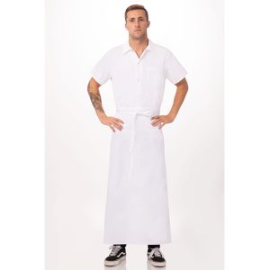 Sort CHEF FULL LENGHT, 102x99 cm, alb